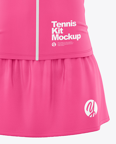 Tennis Kit Mockup - Front view