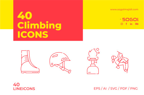 40 Climbing ICONS