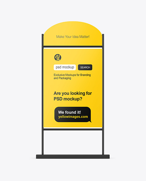 Advertising Stand Mockup