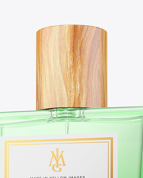 30ml Colored Glass Perfume Bottle Mockup