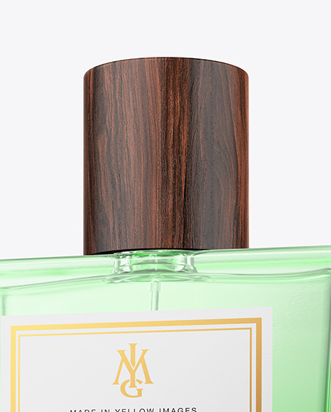 30ml Colored Glass Perfume Bottle Mockup