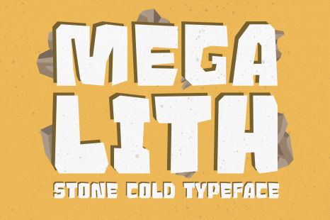 Megalith - Solid Typeface