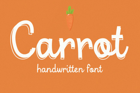 Carrot - Handwritten Font