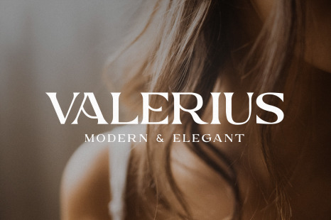 Valerius - Elegant Typeface