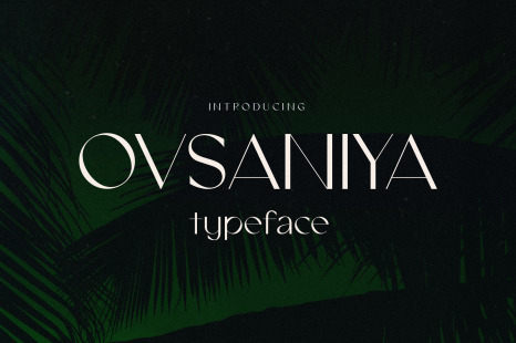 Ovsaniya - Timeless Typeface