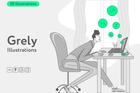 Grely Finance Illustrations