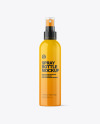 Glossy Spray Bottle Mockup