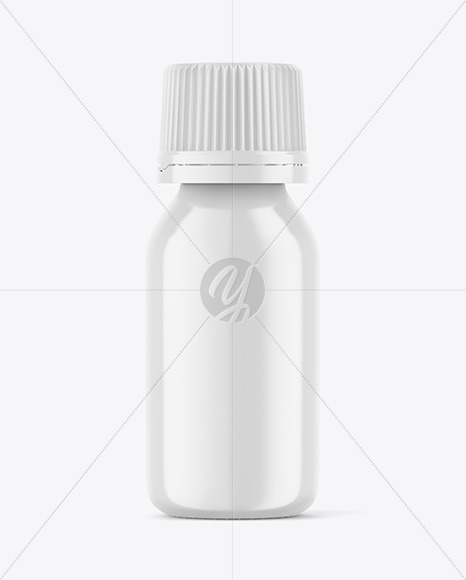 Glossy Cosmetic Bottle Mockup