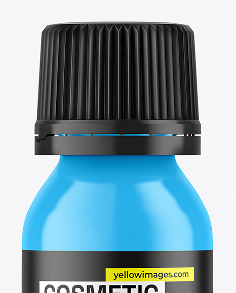 Glossy Cosmetic Bottle Mockup