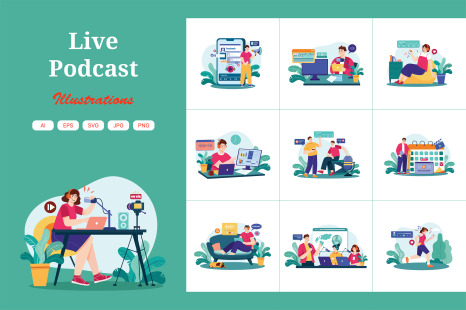 M598_Live Podcast Illustration_Part 02