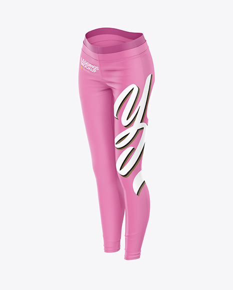 Women’s Leggings Mockup - Side View