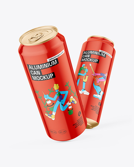 Two Drink Cans