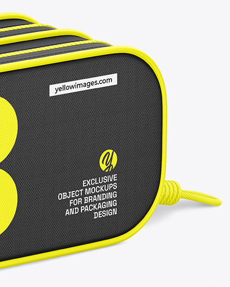 Double Pencil Case Mockup
