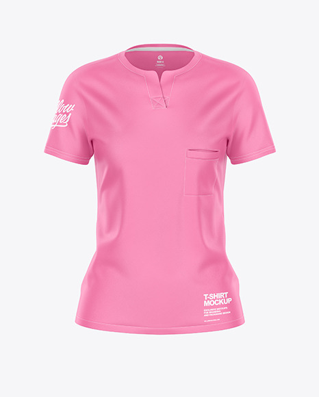 Women&#039;s Medical T-Shirt Mockup
