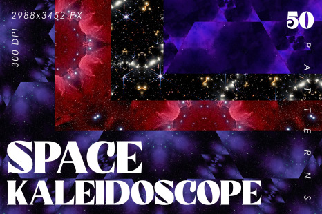 Space Kaleidoscope Patterns