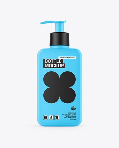Matte Bottle Mockup