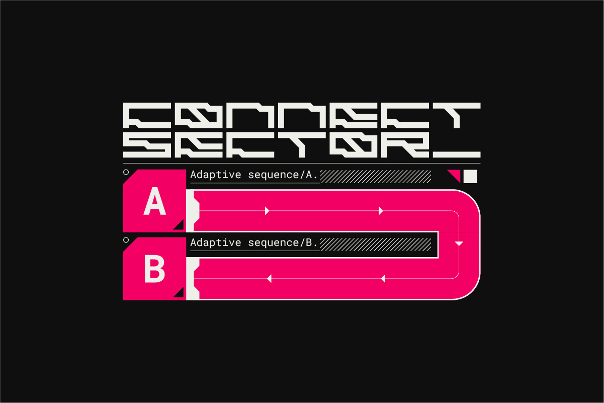 EXOBYTE - Futuristic Cyberpunk Modern Display Font