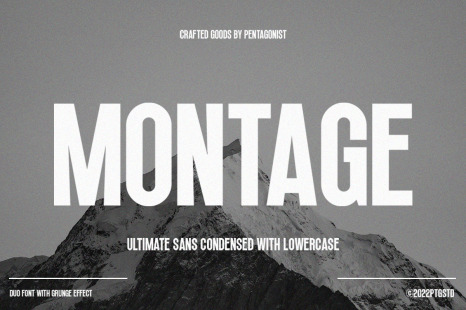 Montage | Vintage Sans