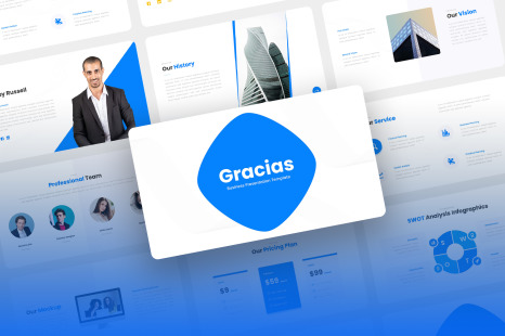 Gracias - Corporate Business Agency PowerPoint Template