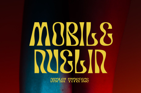 Mobile Nuelin Display Font