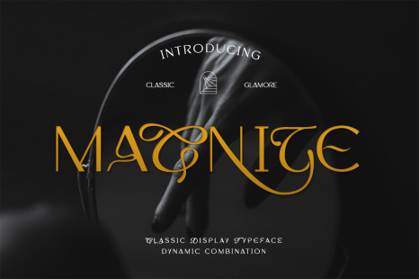Macnite | Display Ligature Sans Serif