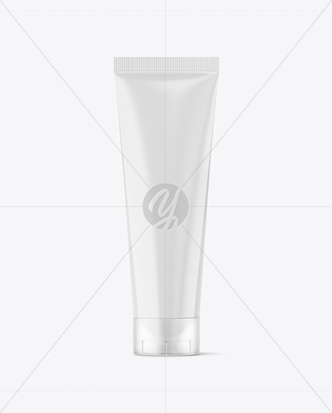 Glossy Cosmetic Tube Mockup