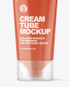 Glossy Cosmetic Tube Mockup