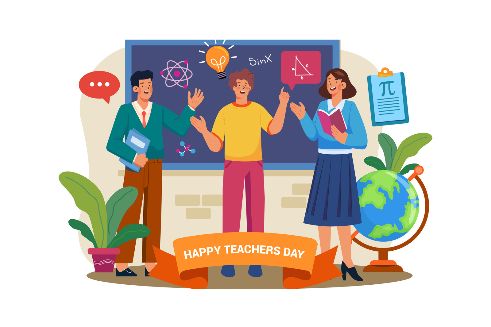 M602_Teacher's Day Illustration Pack