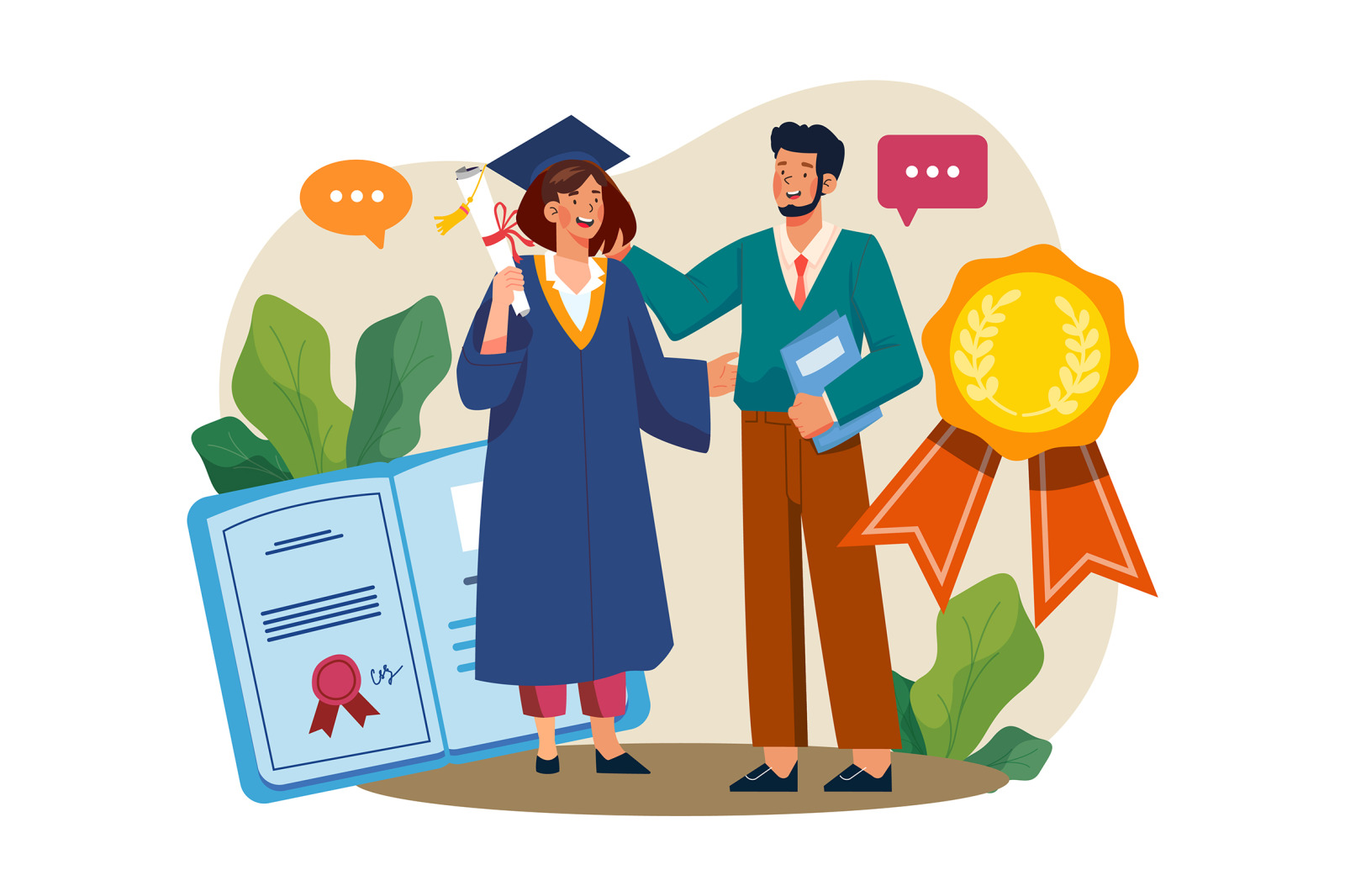 M602_Teacher's Day Illustration Pack