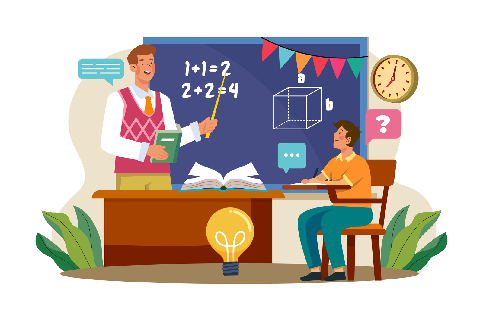 M602_Teacher's Day Illustration Pack