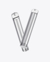 Two Metallic Vape Devices Mockup