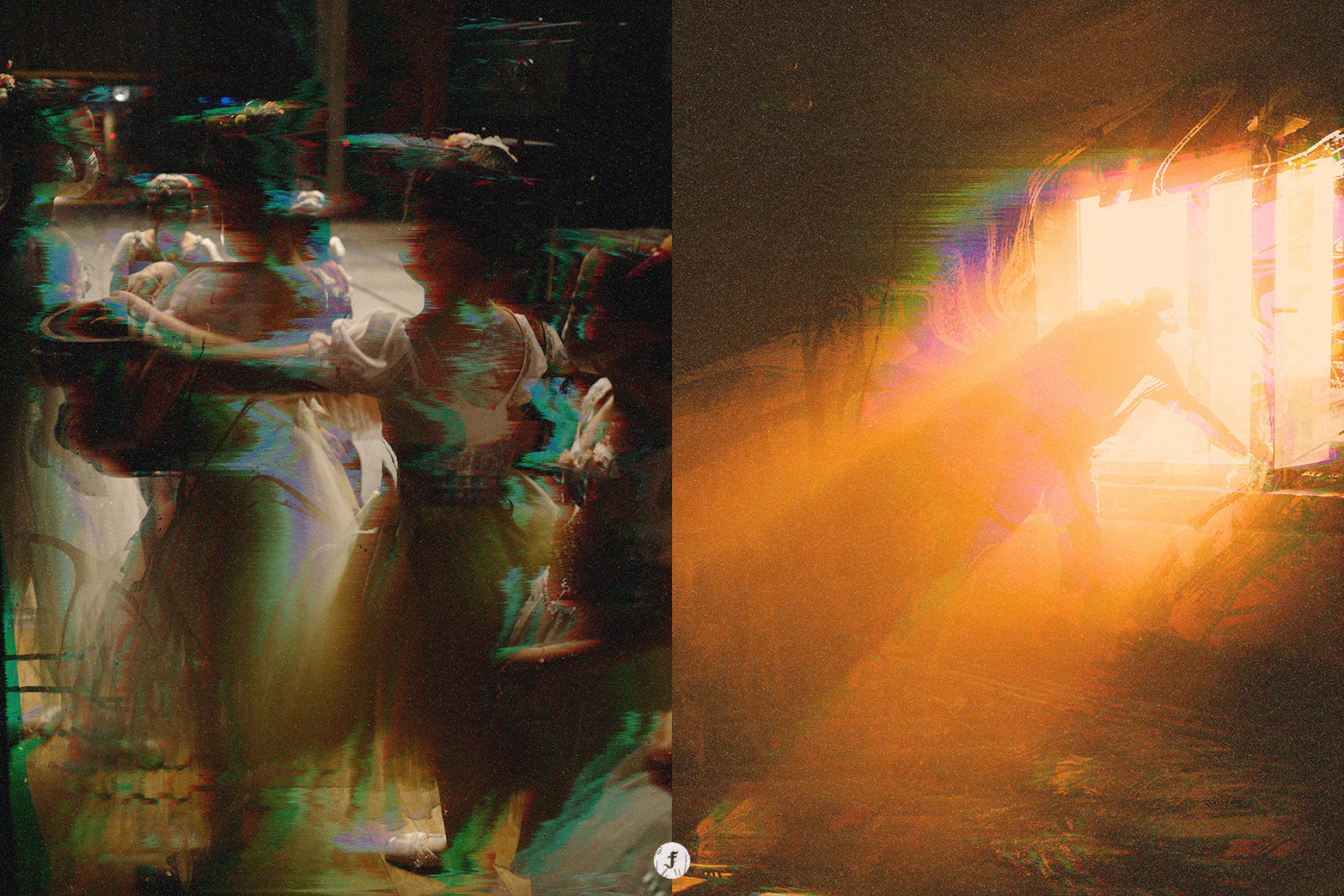 Liquid Distortion Photo Effect on Yellow Images Creative Store