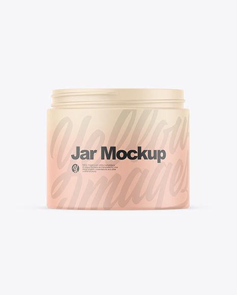 Matte Jar Mockup