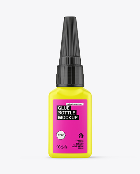 Glue Bottle Mockup