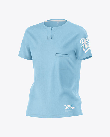 Women&#039;s Medical T-Shirt Mockup