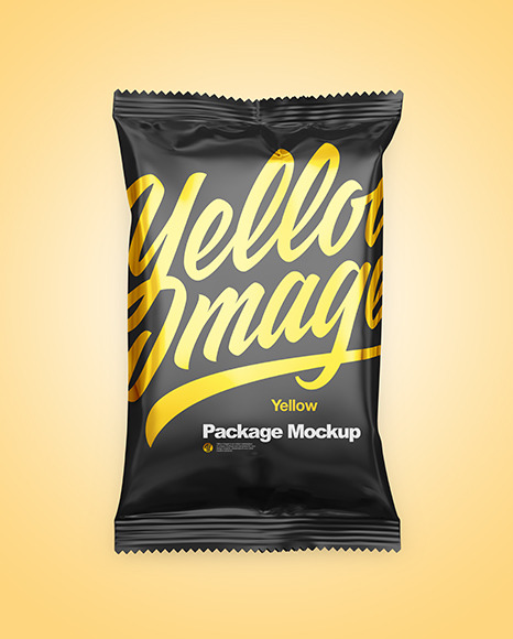 Matte Snack Package Mockup