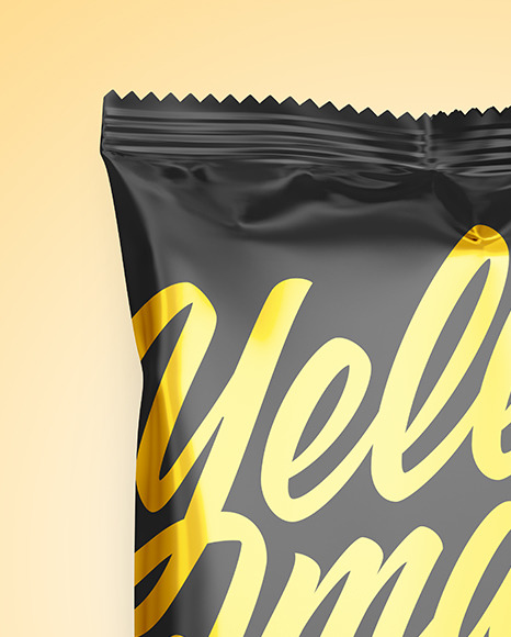 Matte Snack Package Mockup
