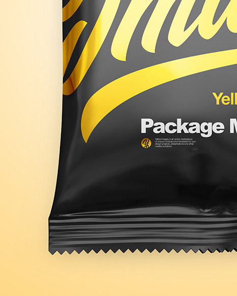 Matte Snack Package Mockup