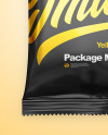 Matte Snack Package Mockup