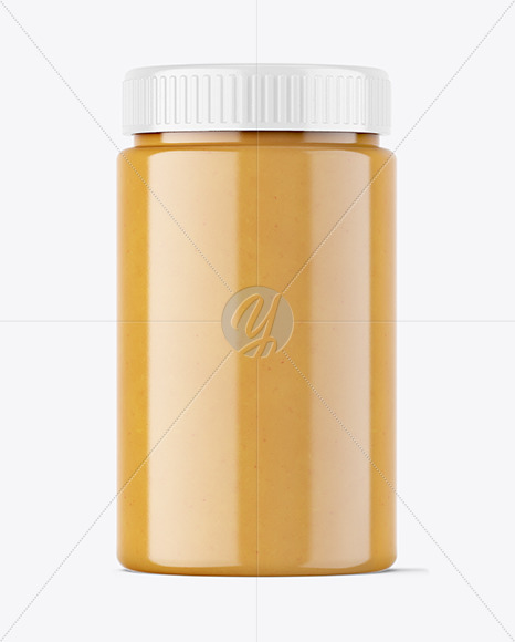 Peanut Butter Jar Mockup