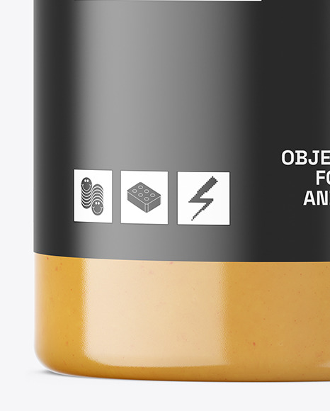 Peanut Butter Jar Mockup