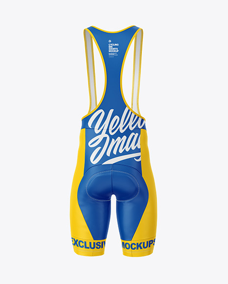 Cycling Bib Shorts Mockup