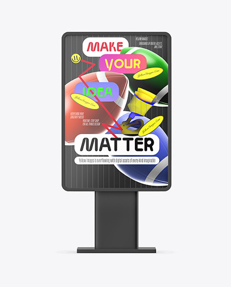 Advertising Stand Mockup
