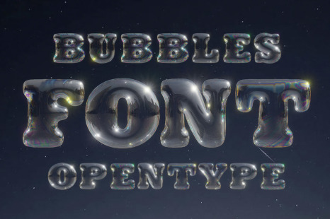 Bubbles Font