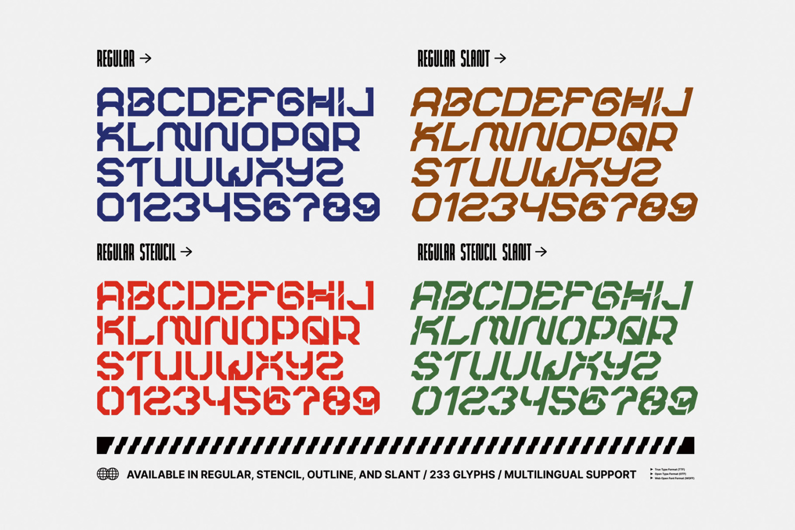 ROBMAX36 - Futuristic Cyberpunk Mecha Sci-Fi Display Modern Font
