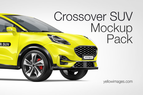 Crossover SUV Mockup Pack