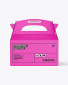 Matte Paper Box Mockup