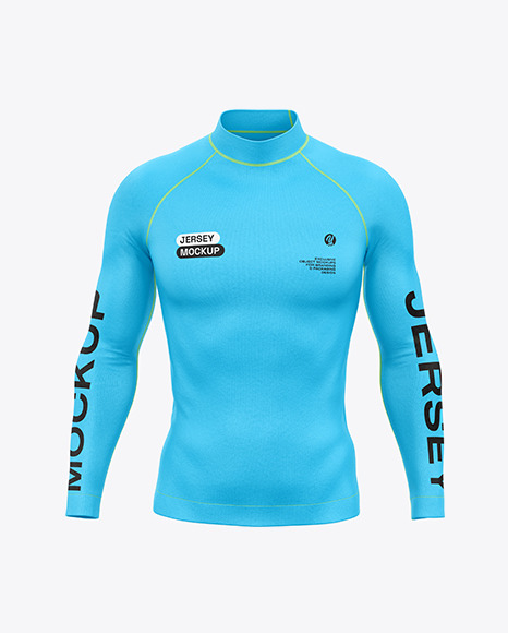 Men&#039;s Jersey Mockup - Front View