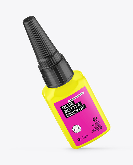 Glue Bottle Mockup