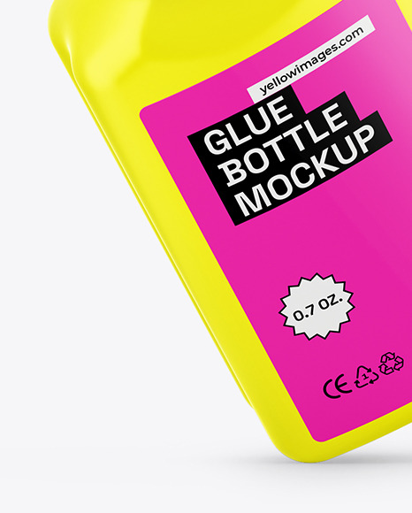 Glue Bottle Mockup